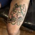 Tatouage japonais Hannya freehand